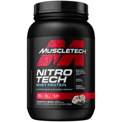MuscleTech NitroTech Whey Protein Isolate & Peptides - Cookies n Cream 2.2lb